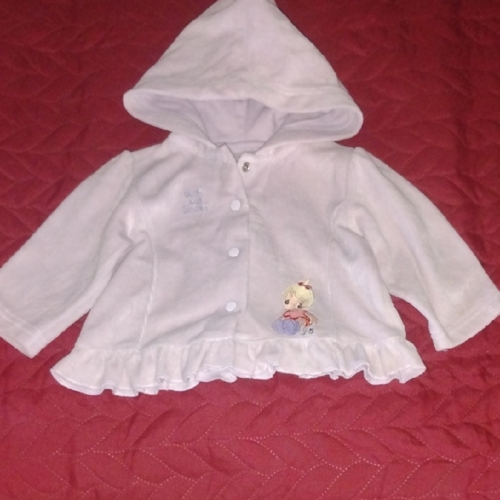 Lavender Precious Moments Hooded Kids Top